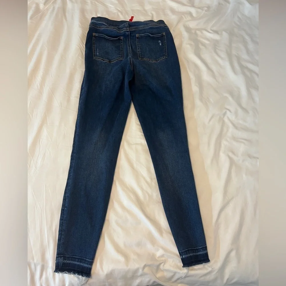 SPANX distressed denim